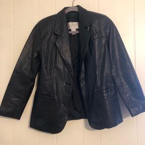 Vintage Lord & Taylor Leather Jacket - Petite 2